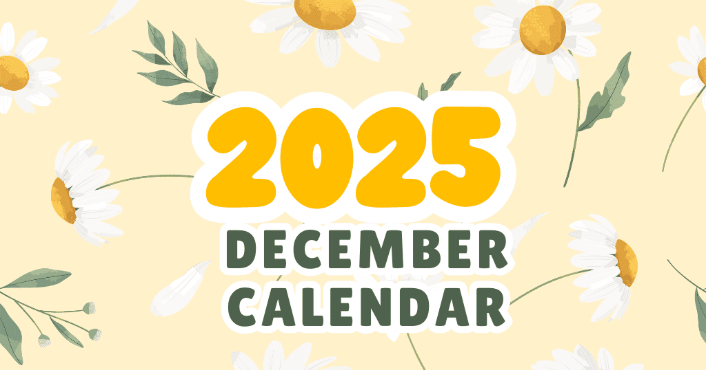 December Calendar 2025