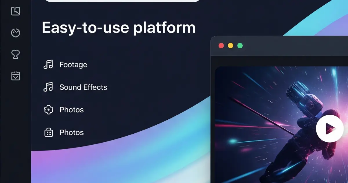 Easy-to-use platform