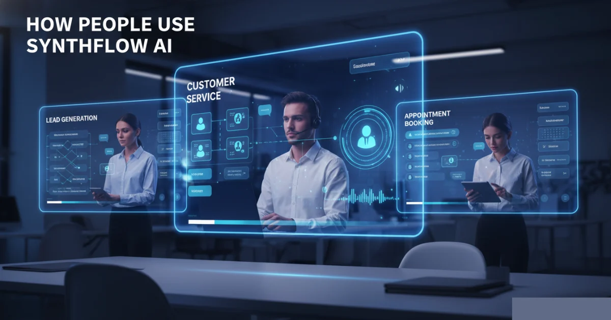 How People Use Synthflow AI