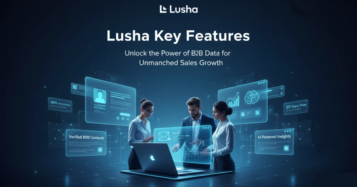Lusha Key Features