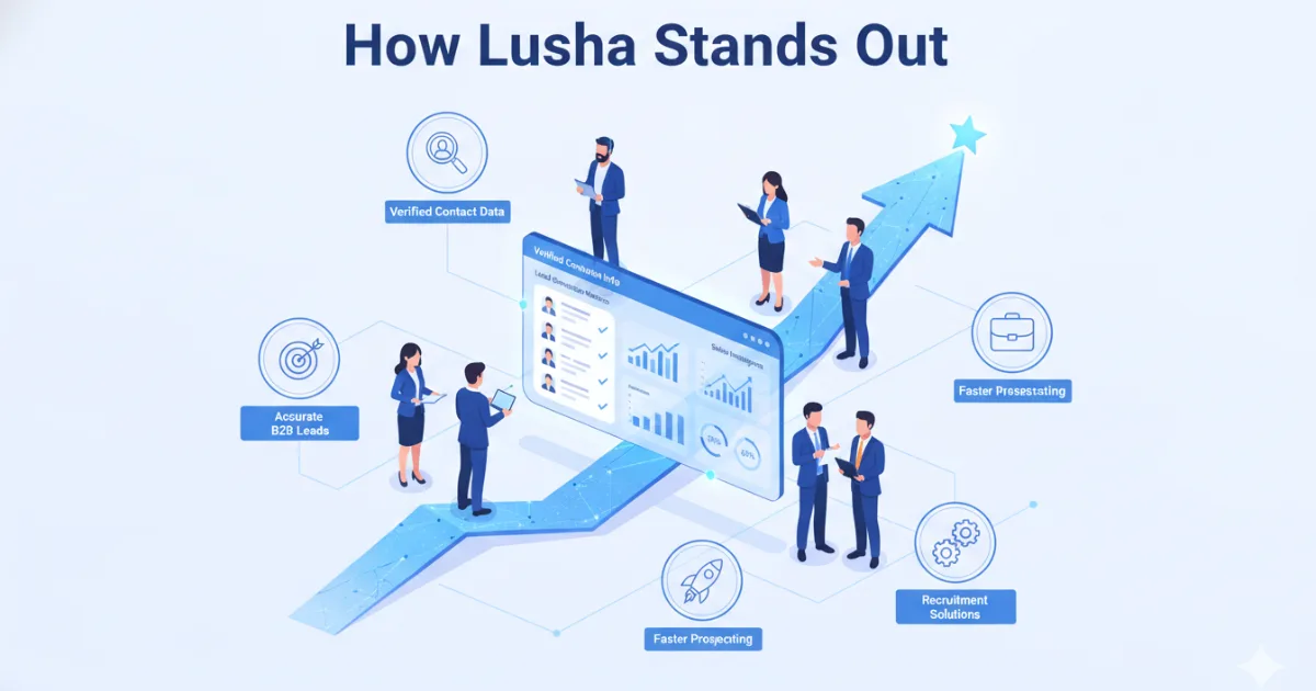 How Lusha Stands Out
