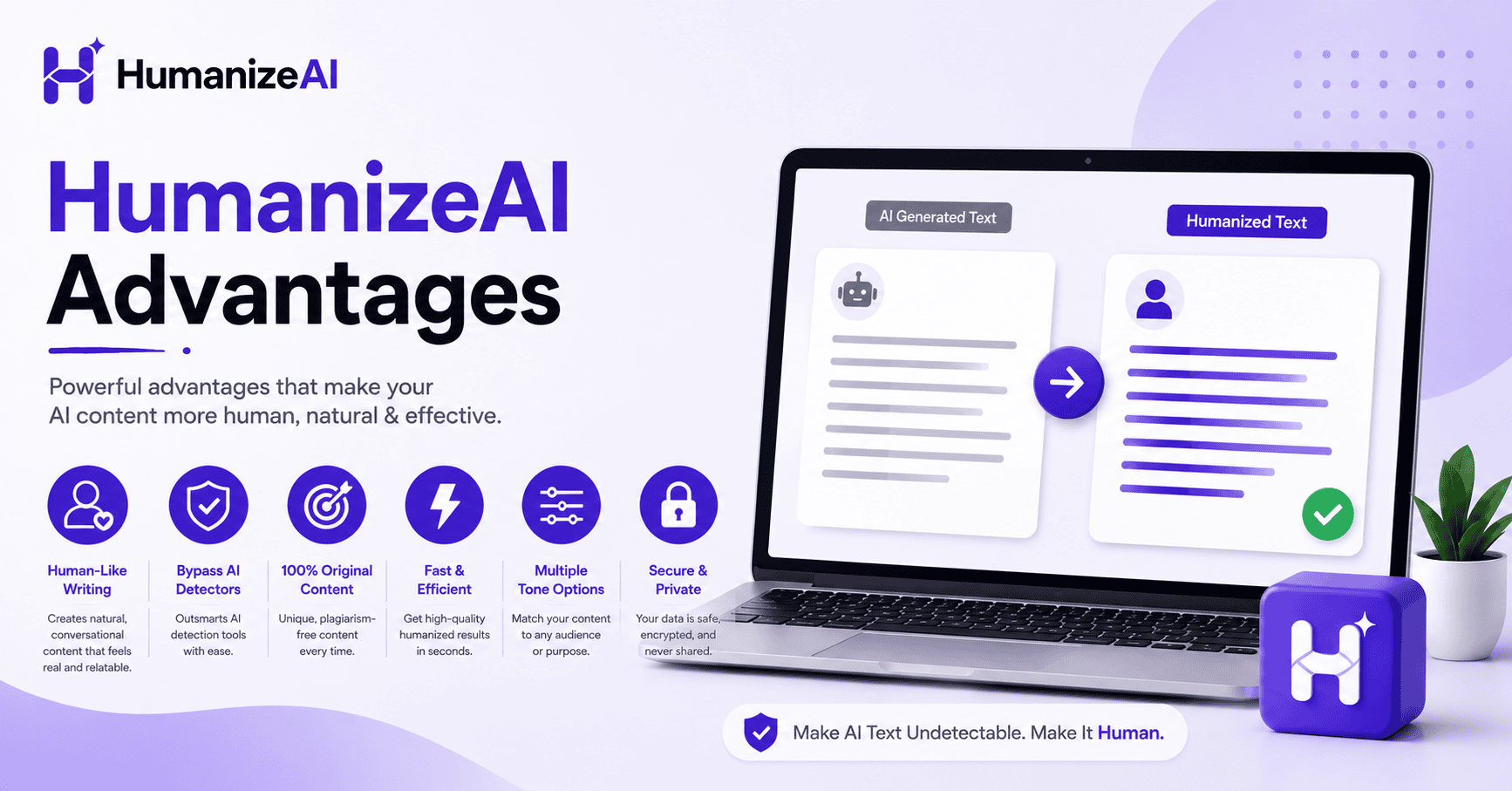 HumanizeAI Advantages