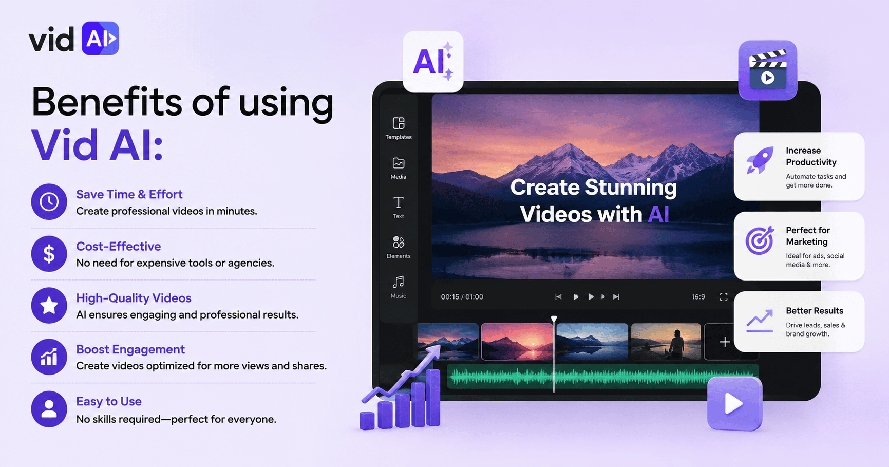 Benefits of using Vid AI