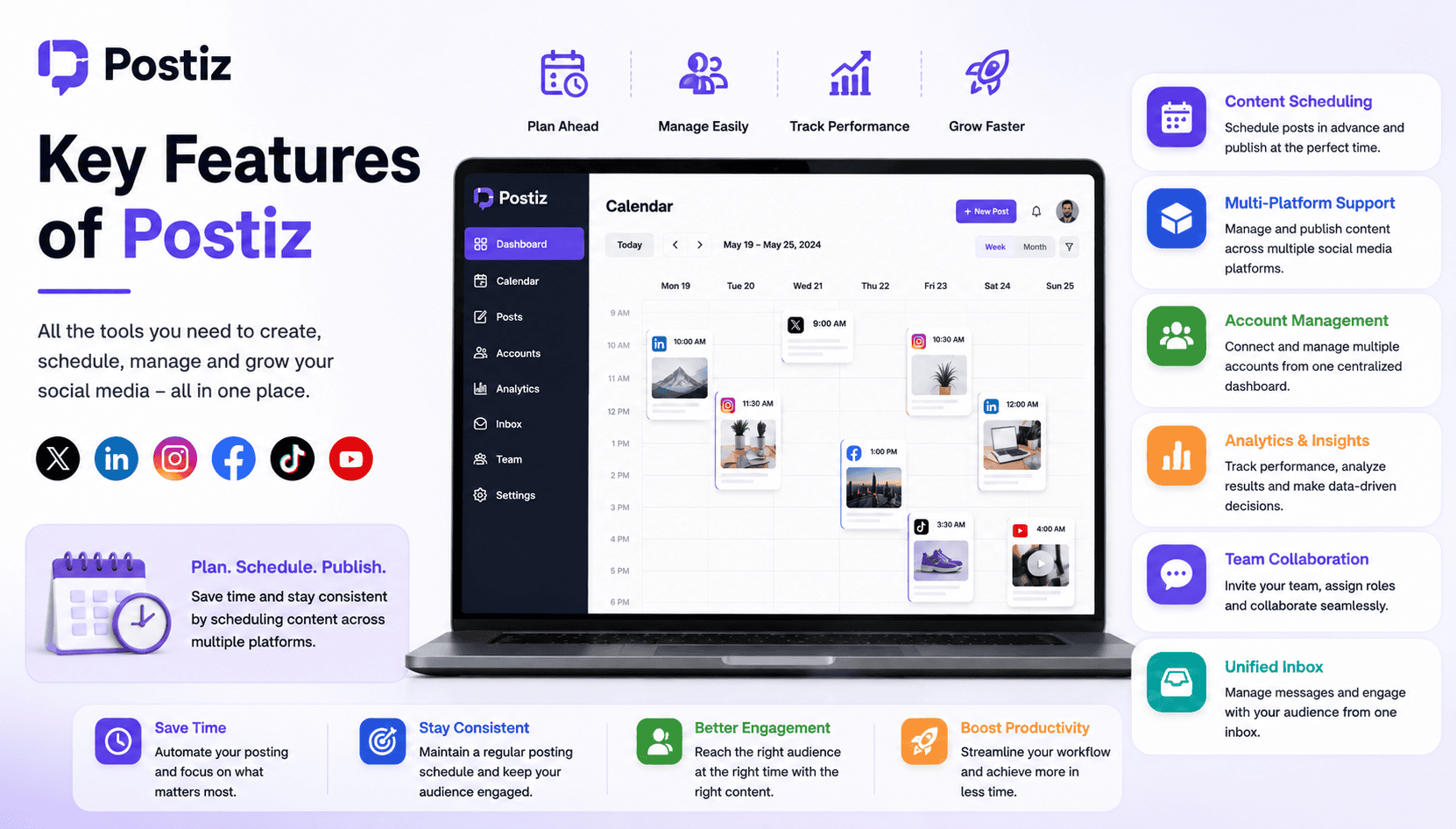 Key Features of Postiz