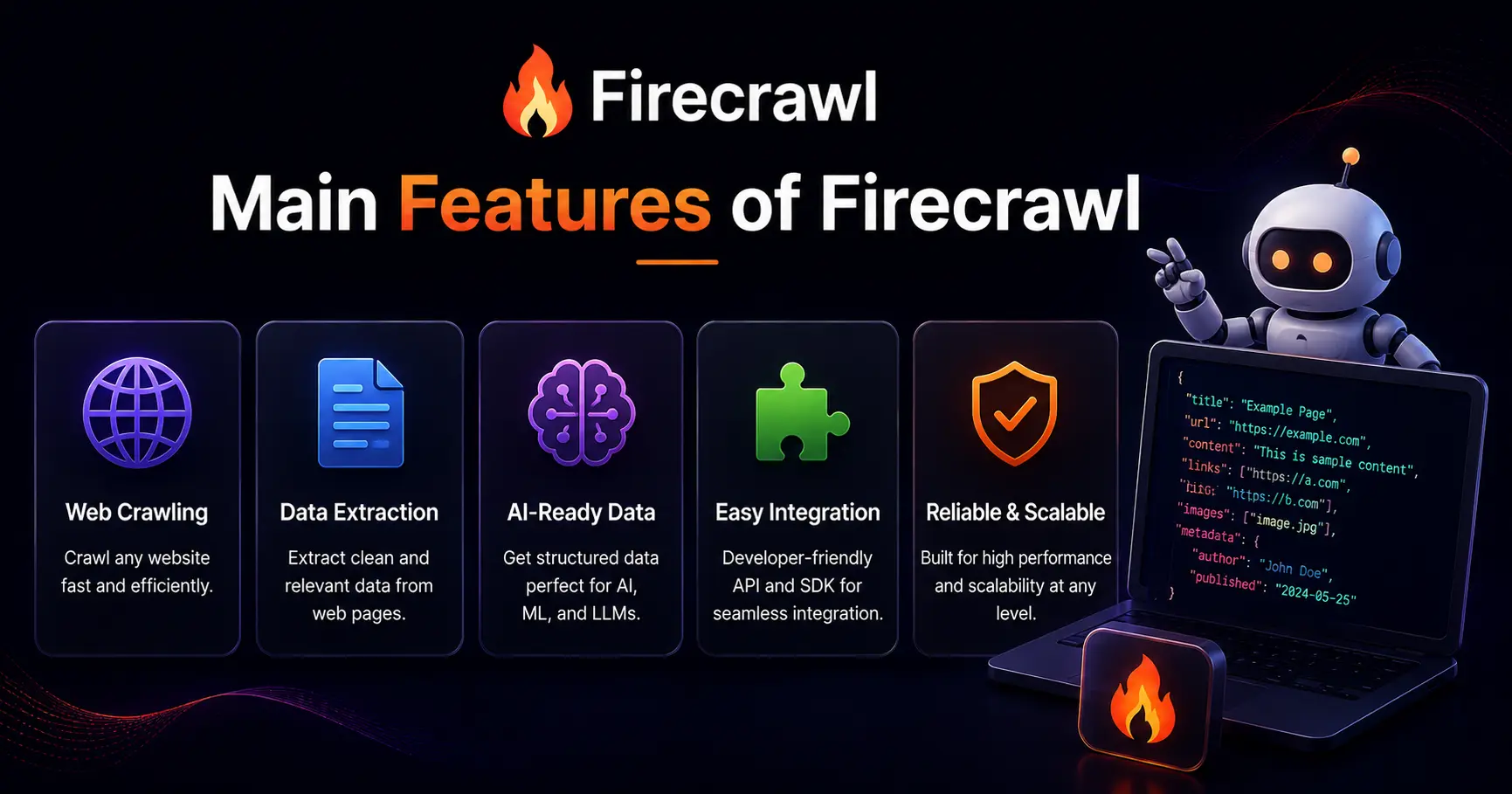 Main Features of Firecrawl