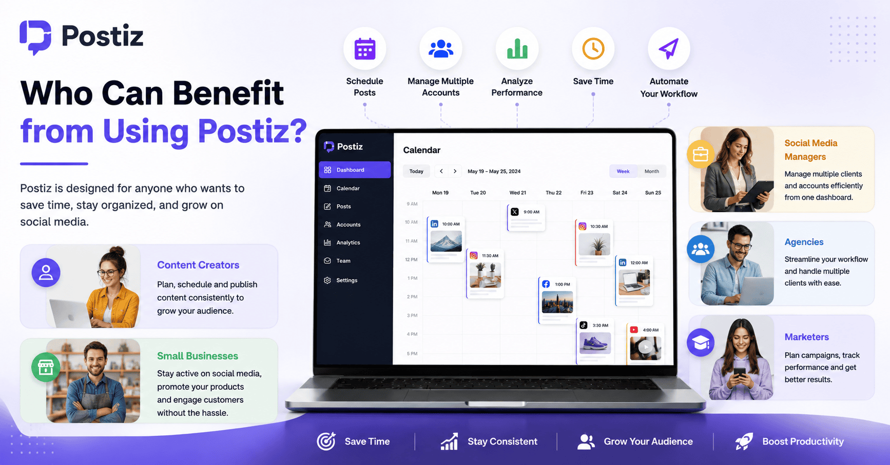 Who Can Benefit from Using Postiz